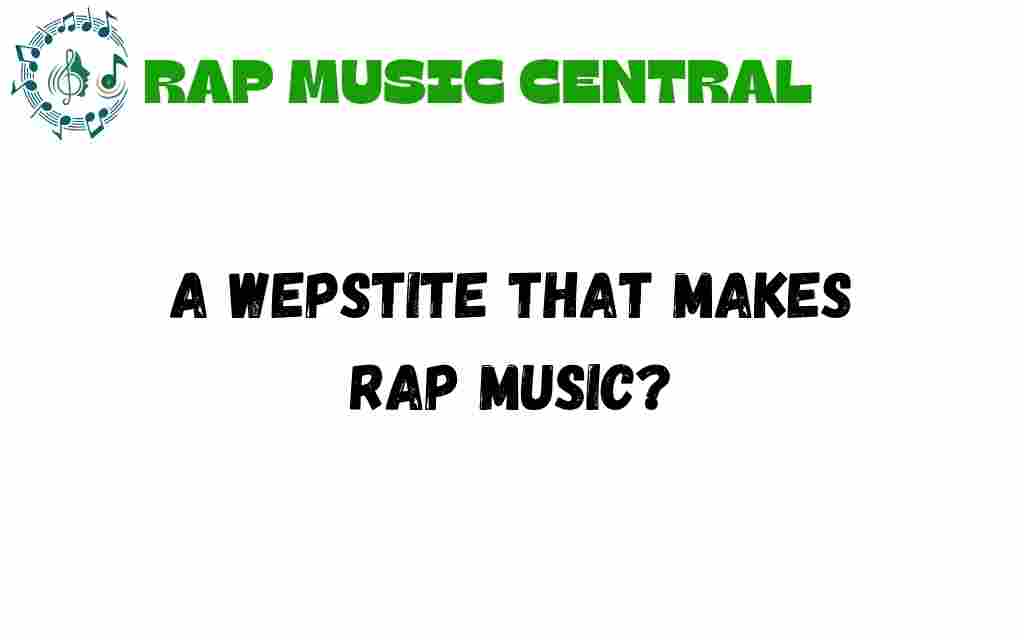 create-rap-music-website