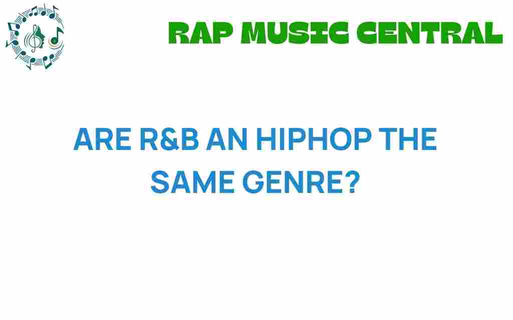 are-rb-and-hiphop-same-genre