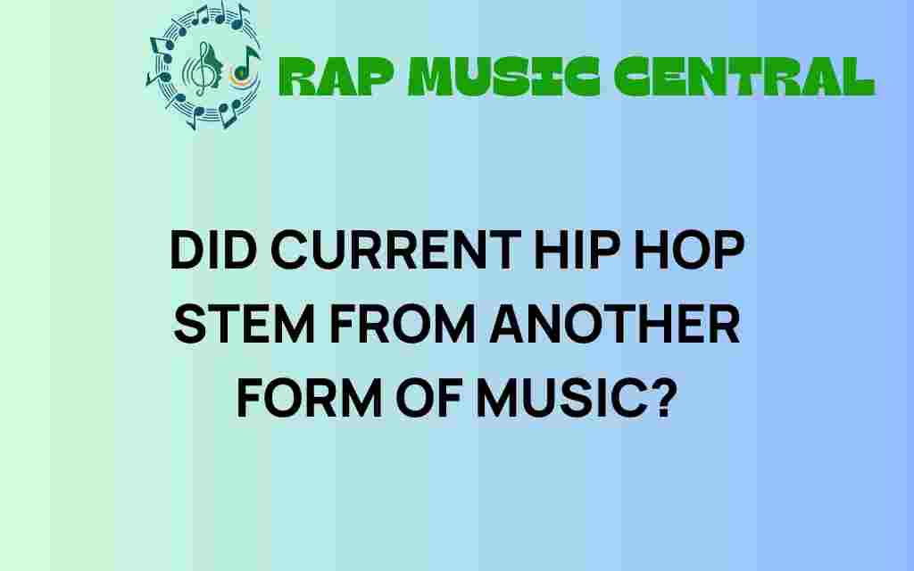 did-current-hip-hop-emerge-from-other-music-genres