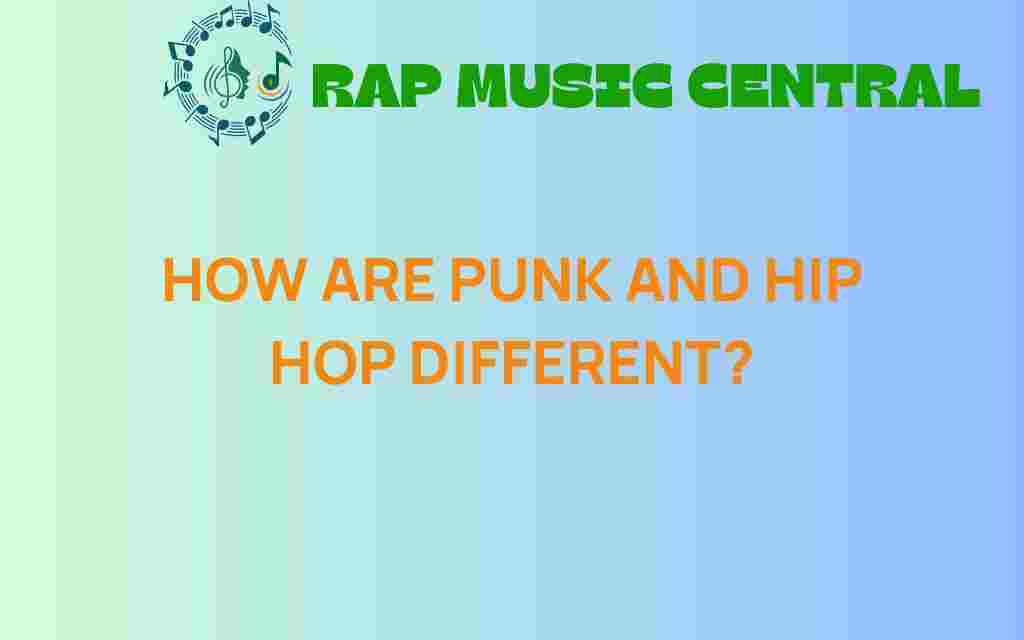 how-are-punk-and-hip-hop-different