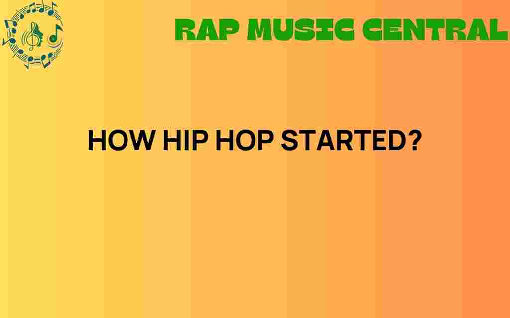 how-hip-hop-started
