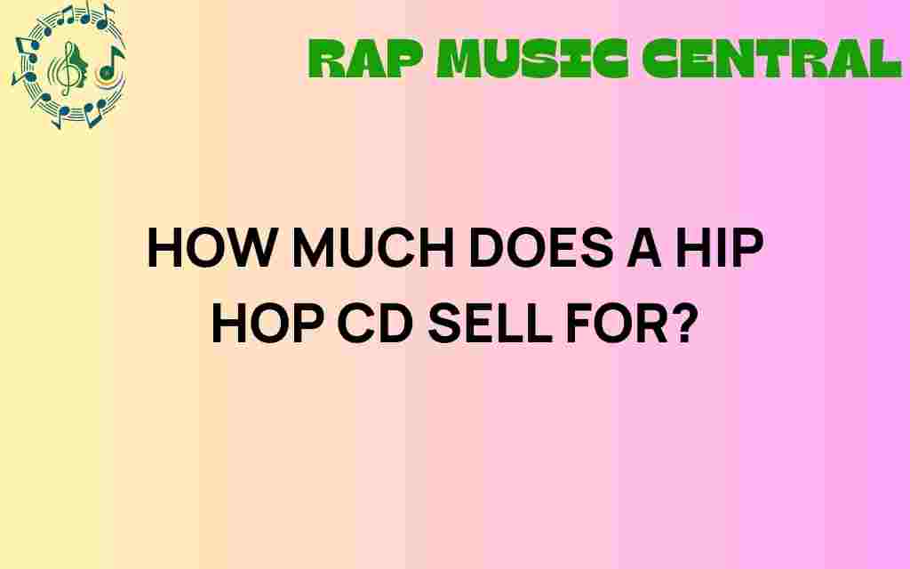 how-much-does-a-hip-hop-cd-sell-for