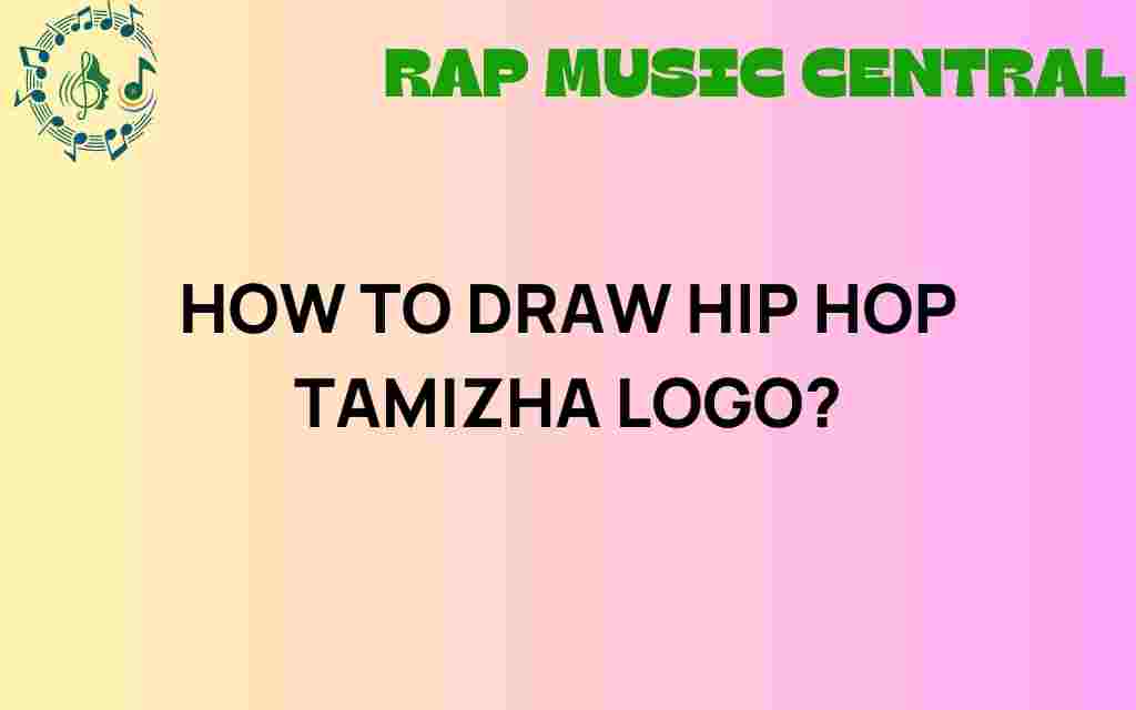 hip-hop-tamizha-logo-drawing