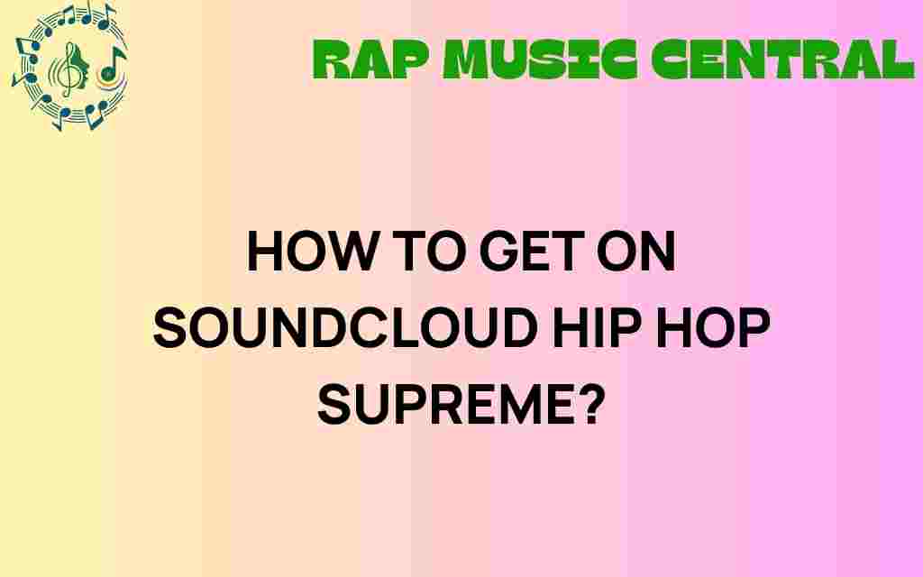 how-to-get-on-soundcloud-hip-hop-supreme