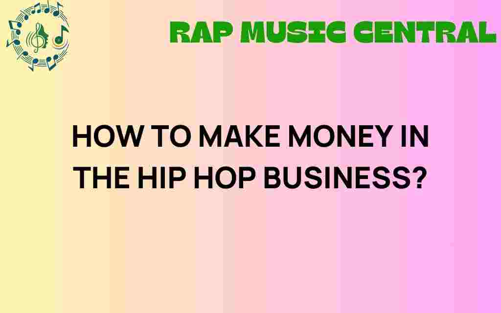 how-to-make-money-in-the-hip-hop-business