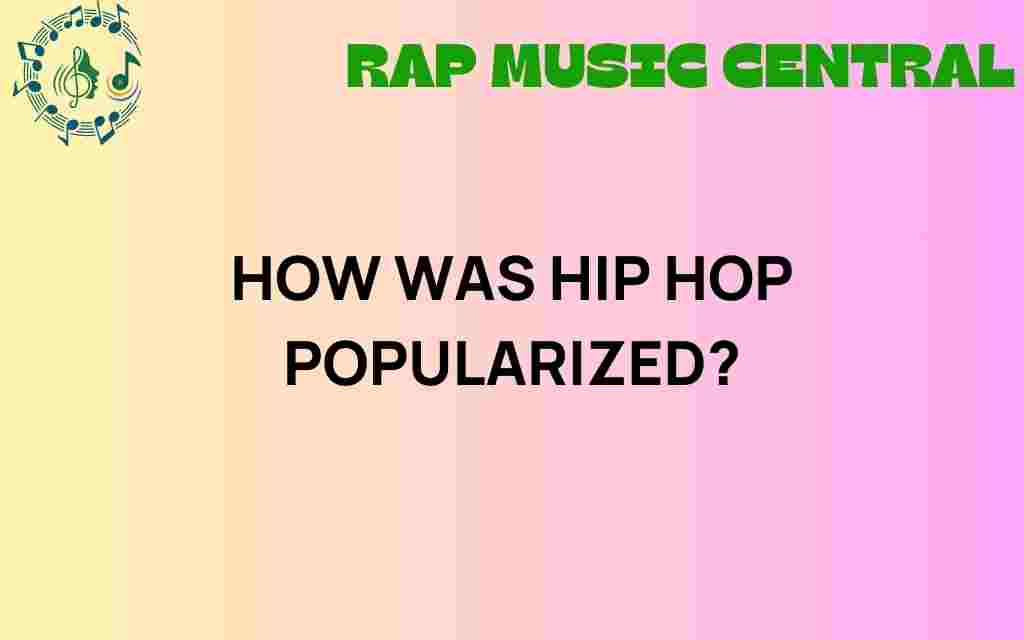 how-hip-hop-was-popularized