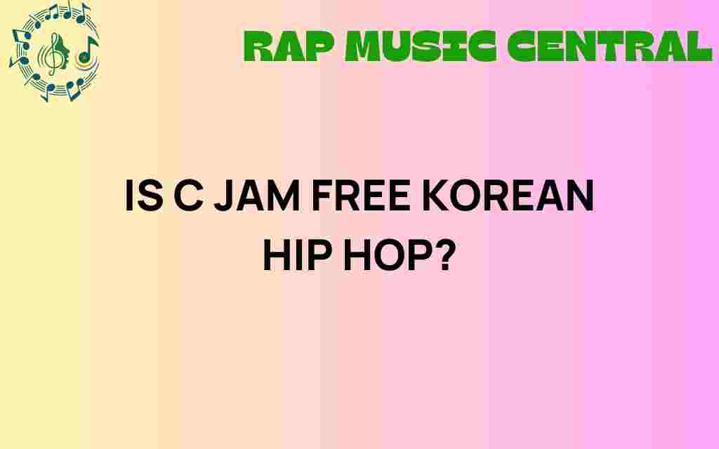 is-c-jam-free-korean-hip-hop
