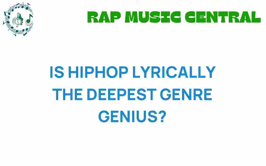 is-hiphop-lyrically-deepest-genre-genius