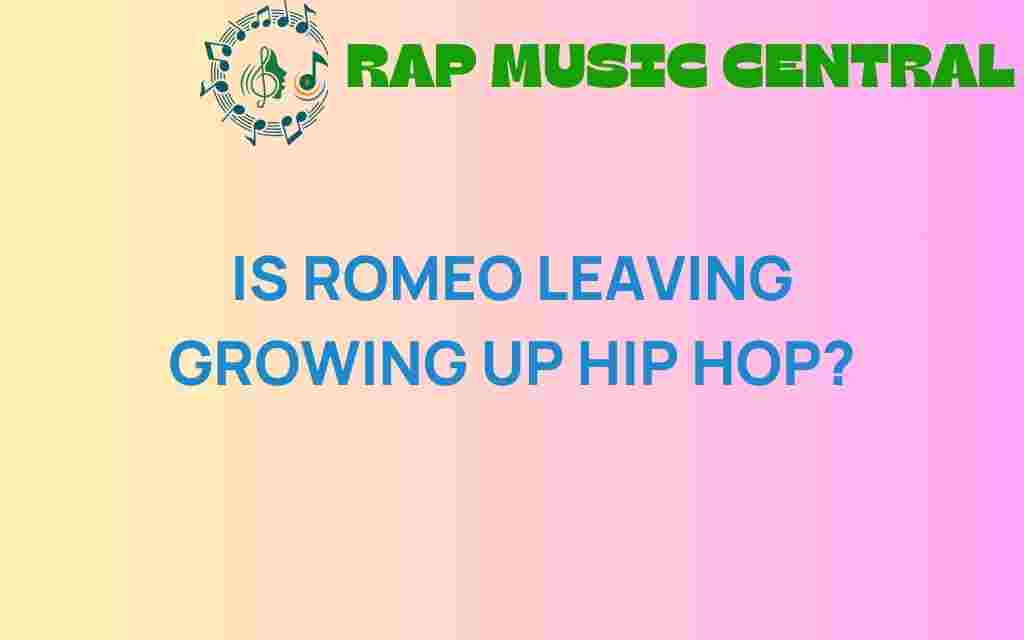is-romeo-leaving-growing-up-hip-hop