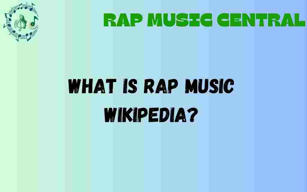 what-is-rap-music