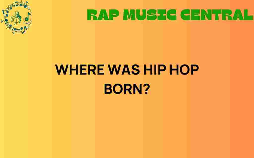 where-was-hip-hop-born